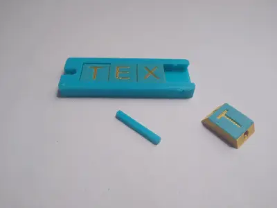 Customizable Tag - Dovetail Tile System Free 3D print model