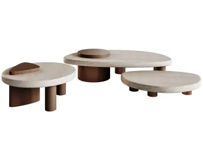 Larry Coffee Tables 3D model