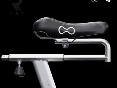 Exercise Bike AAA Game Asset Low-poly 3D model