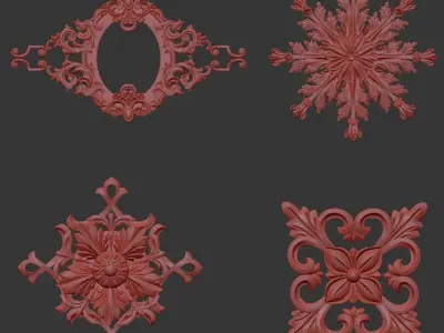 Trim Ornament 39 3D model