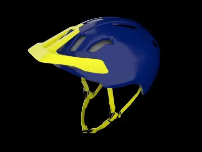 Helmet sports cycle 3D model