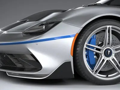 Pininfarina Battista Reversario 2024 3D model