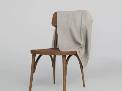 old Chair Free low-poly 3D model