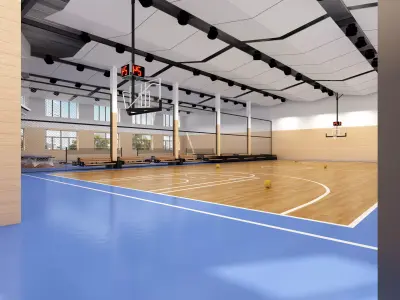 Gymnasium 3D model