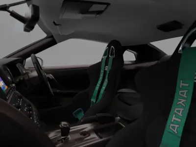 Nissan GTR 3D model Textured