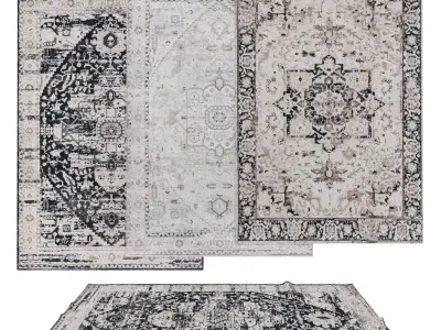 Rugs No 675 Low-poly 3D model