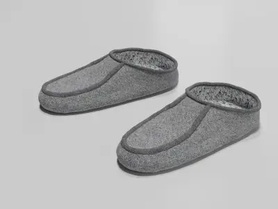  Bedroom slippers 3D model