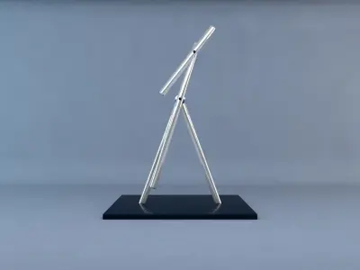 Swinging Sticks Low-poly 3D model