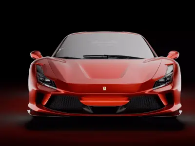 Ferrari F8 Tributo 3D model