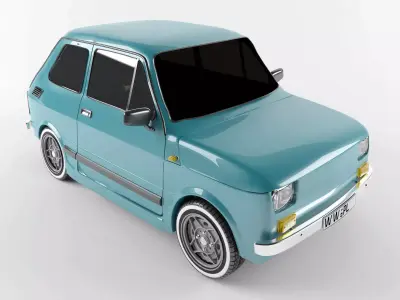 Fiat 126p 3D model