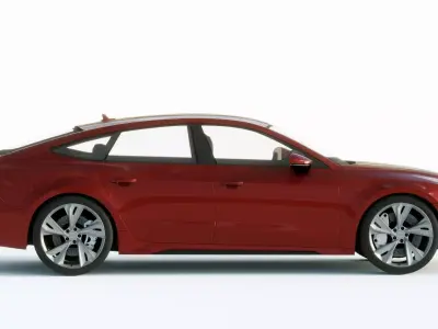 Audi RS7 Sportback 2020 3D model