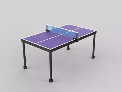 table tennis t 3D model