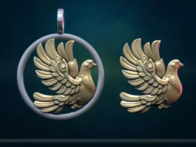 Pigeon III 3D print model