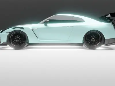 Nissan GTR CRYSTAL EDTION Special ONE 3D model