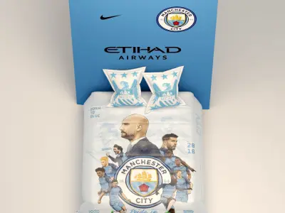 Manchester City Bed 3D model