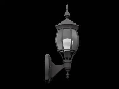 Wall Street Lamp 3D model