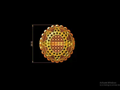 Ring light weight 3D print model