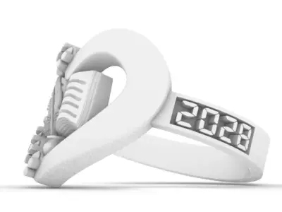 anillo promocion o bachiller o prepa 3D print model