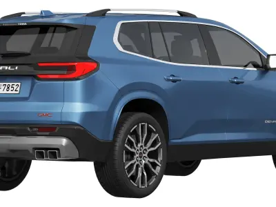 GMC Acadia Denali 2024 3D model