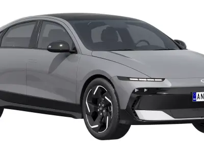 Hyundai IONIQ 6 2025 3D model