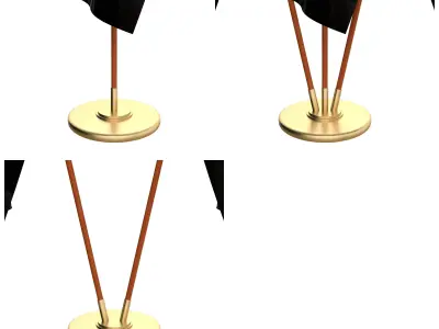 Pirate Flag Pack 3D model