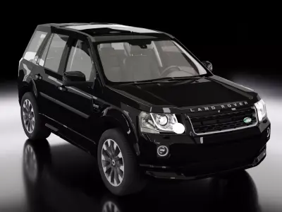 Land Rover Freelander 2 2014 INTERIOR 3D Model 3D model