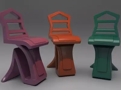 Chair Style Free 3D model