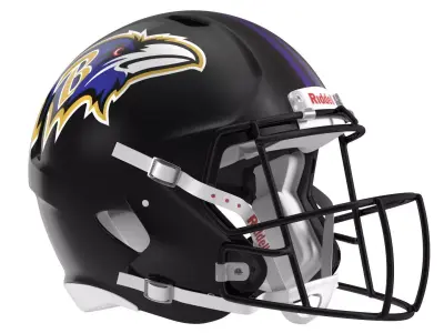Baltimore Ravens American Football Helmet 3D model