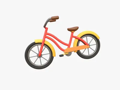bicycle 3D model by slabdsgn from CGTrader