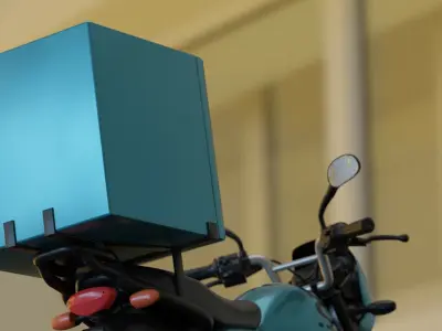 Toy Bike 3D design 3D model
