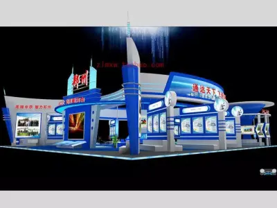 Exhibition - Area - 25X27-3DMAX2009-017 3D model