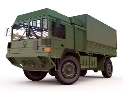 Man Military Truck 3D model