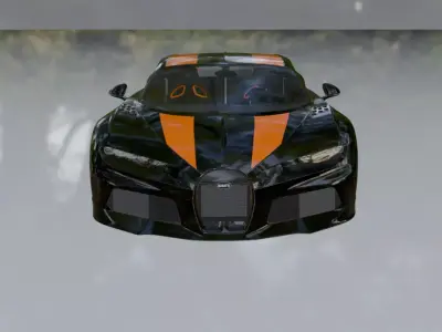 Bugatti Chiron Super Sport 300 3d model 3D model