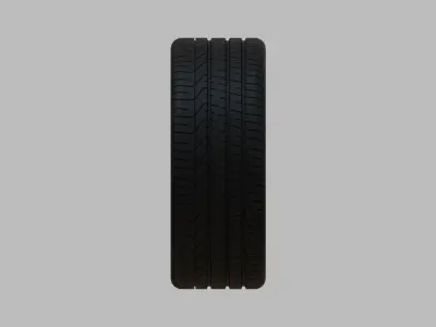 Miniature ENKEI92 Rim and Tire - 3D Print - No Textures 3D print model
