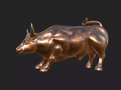 Bull Stature 3D model