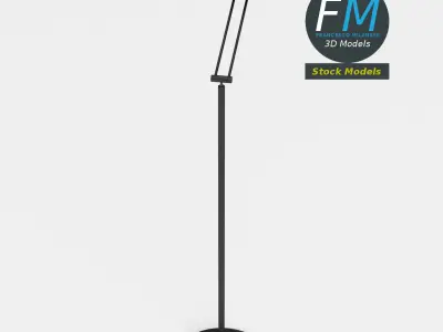 Floor lamp 1 3D model