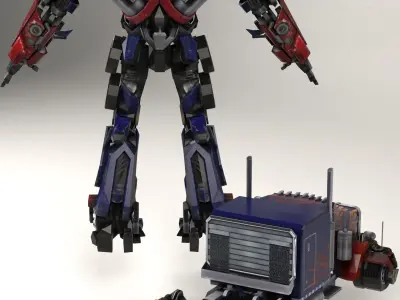Optimus Prime 3D model