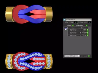 Fred Bracelet  3D print model