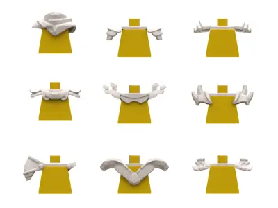 TwindBricks3D - Minifigures Armor Pack 2 3D print model