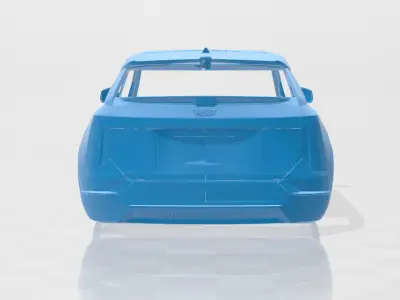 Cadillac Optiq - Body Car STL Model 3D print model