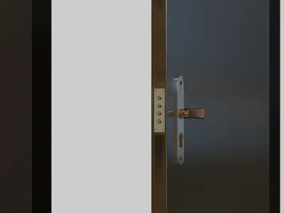 Entrance door Free 3D model purchase