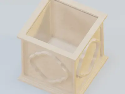 Garden urn planter47 3D model