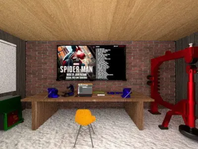 The Lab machine shop 3D model