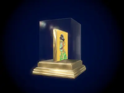 Mutant Ape 20 Gold Club Low-poly 3D model