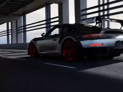 Porsche 911 gt3rs high quality model  3D model