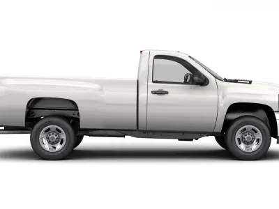 GENERIC HD PICKUP TRUCK 15 3D model