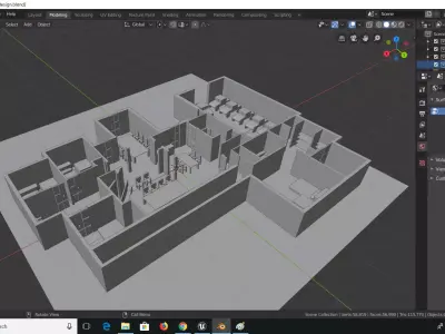 House items collection Free 3D model