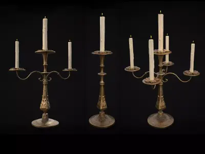 Ornamented Candles Collection