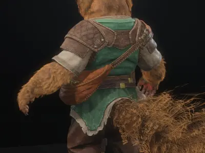 Rat Model for game 3D model