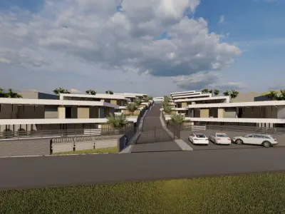 Modern Luxury Villa Complex 3D model